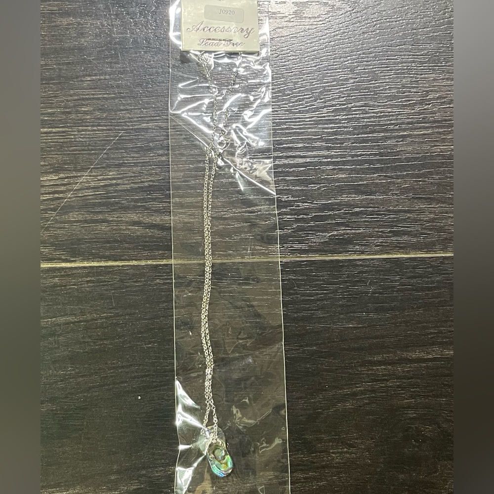 Lead free necklace with sandal charm
